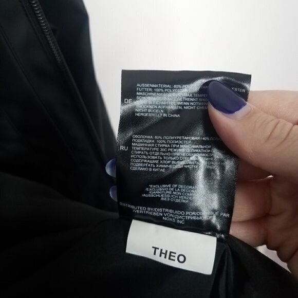 NOIZE Theo Raincoat Black XL NWT - Picture 12 of 14